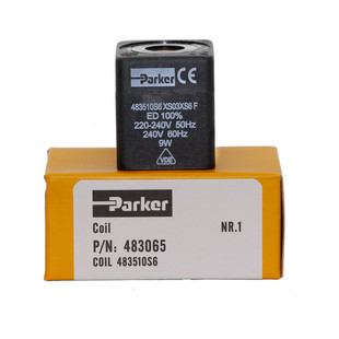 原装正品PARKER船用电磁阀线圈 483510S6 XS03X6F 空压机电磁阀