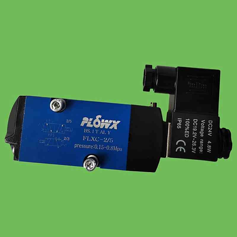 FLOWX FLX电磁阀双控FLXC-2/5S弗雷西FLX-C2/5单控换向电磁阀包邮