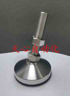 不锈钢重载防滑脚杯 万向调节脚J-WAC63-BD100-M24/M30-L150/L200
