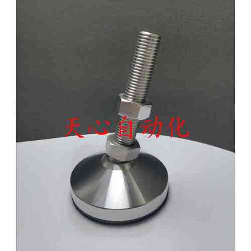 不锈钢重载防滑脚杯 万向调节脚J-WAC63-BD100-M24/M30-L150/L200