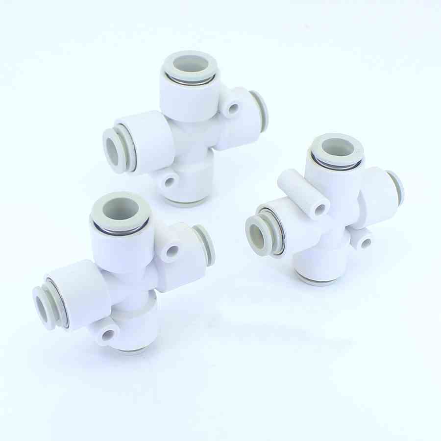 CKT 气动气管十字等径四通快插快速接头 KQ2TW04/06/08/10/12-00