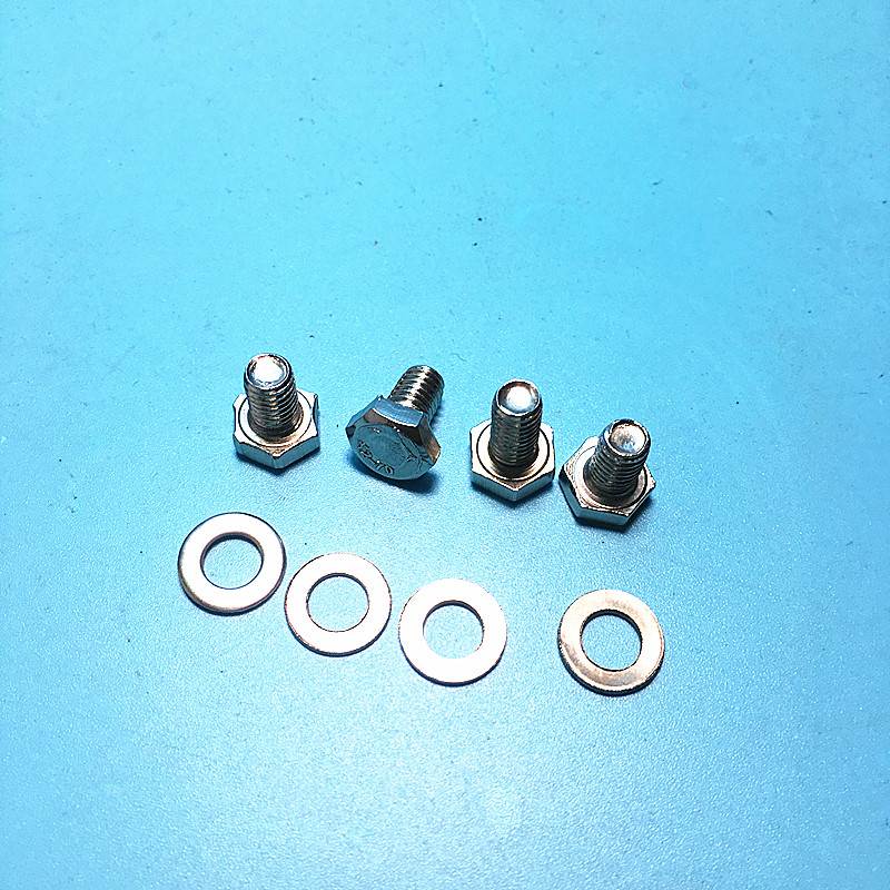 201不锈钢外六角螺栓外六角螺丝加垫片配防爆支架万向节