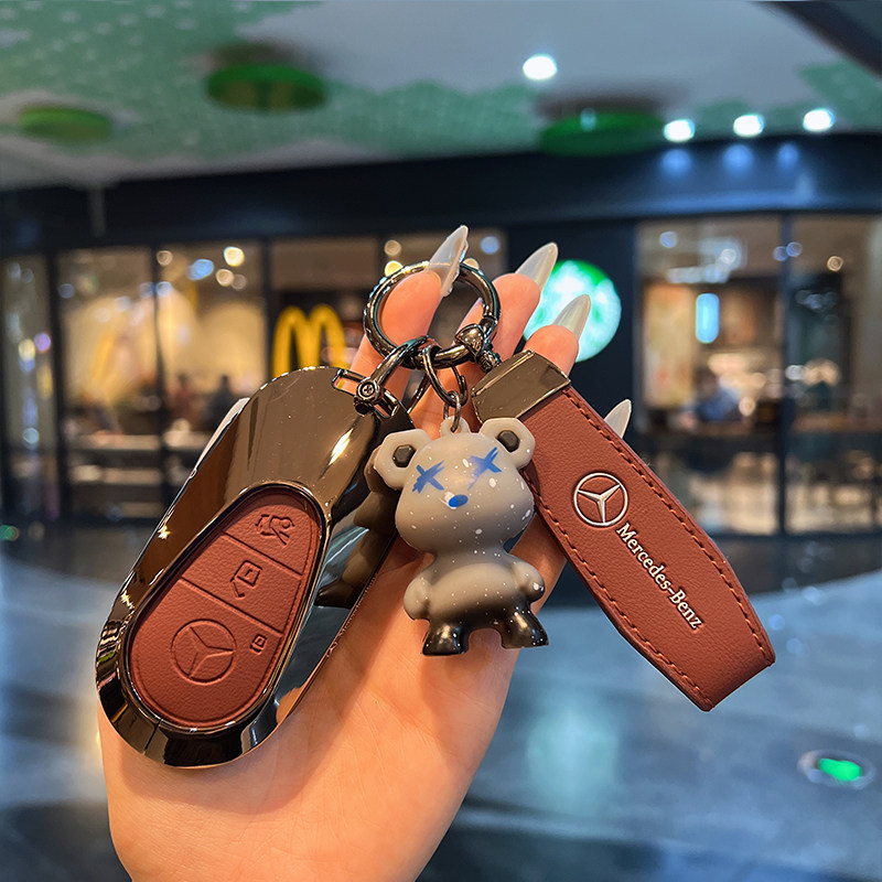 适用2026款奔驰CLA300L新能源钥匙套超长续航领智版用品金属壳扣