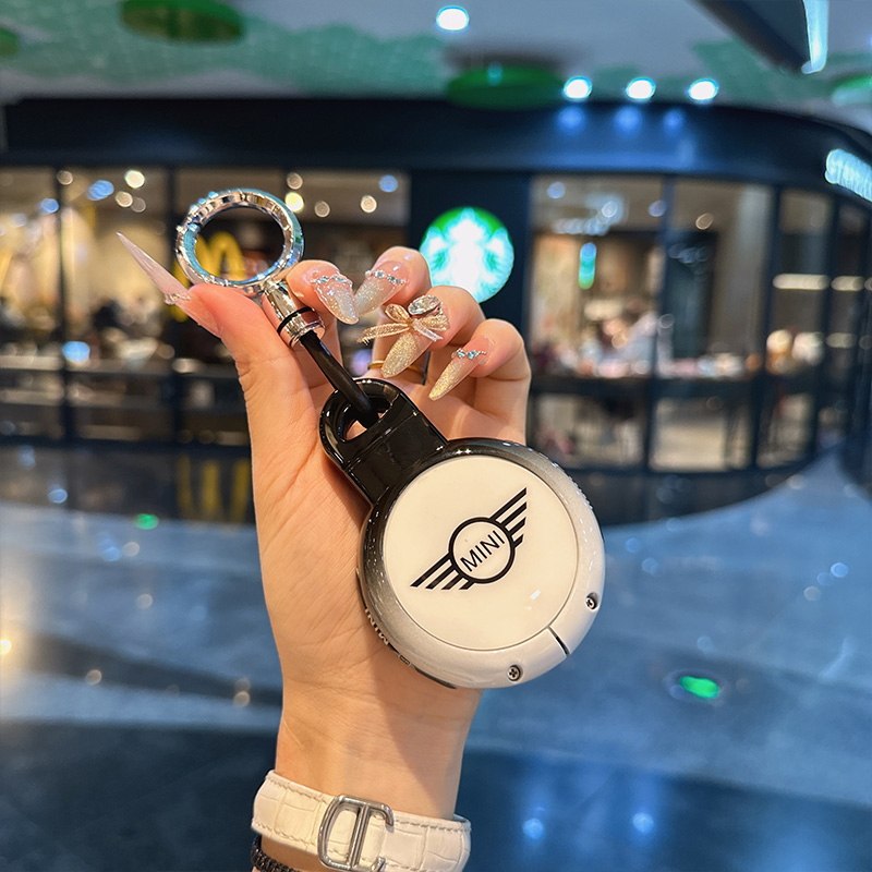 适用宝马mini钥匙套迷你countryman壳cooper钥匙包f54f55f56F60扣