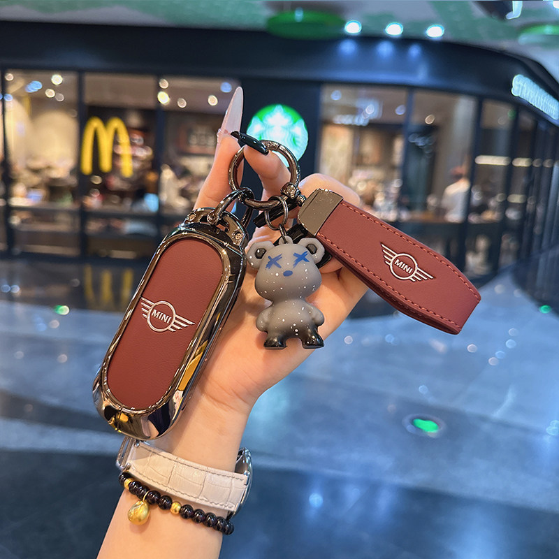 适用宝马mini新能源cooper24款25款车countrymanaceman钥匙套壳包