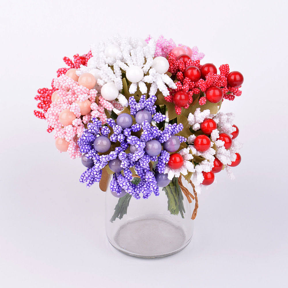 仿真花桑葚樱桃花束假花家居装饰客厅插花摆件场景布置婚礼手捧花