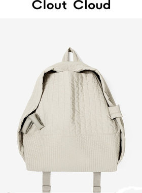 Clout Cloud休闲简约双肩包女大学生轻便背包大容量通勤电脑背包