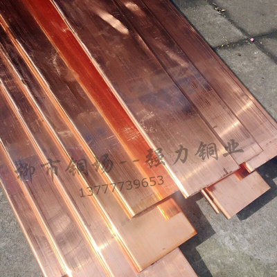 。镀锌紫铜排 铜条 接地铜排 红铜排 镀锡铜排 挂锡铜 copper bar