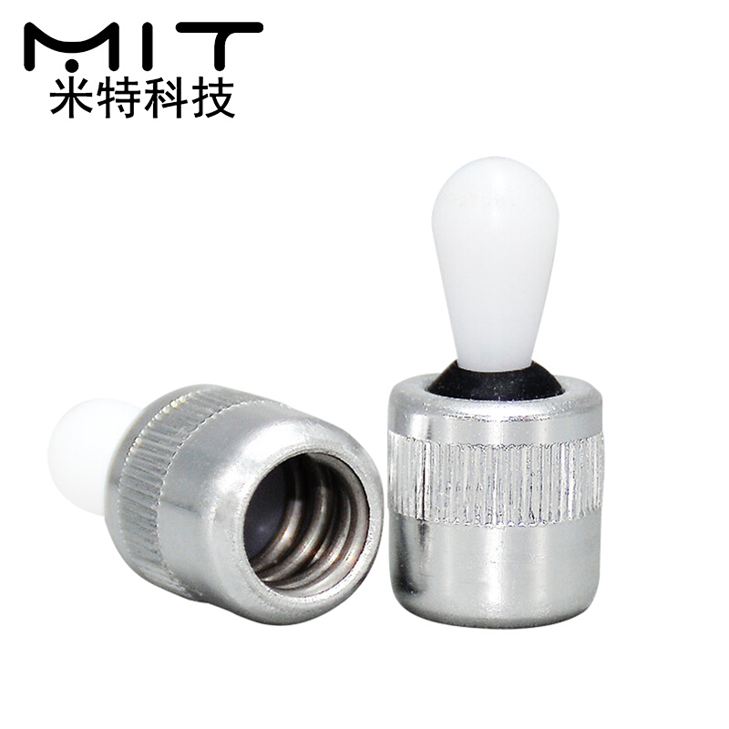 。22150 halder德国弹簧侧压销碳钢侧向式定位柱可伸缩柱头分度销