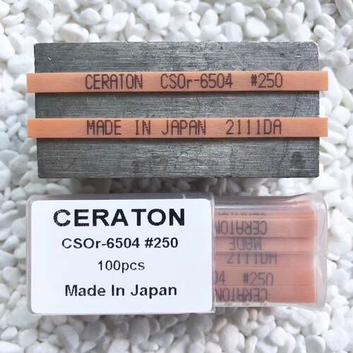 日本犀利盾纤维油石 陶瓷纤维油石CERATON CSB1004 400#250#1200#