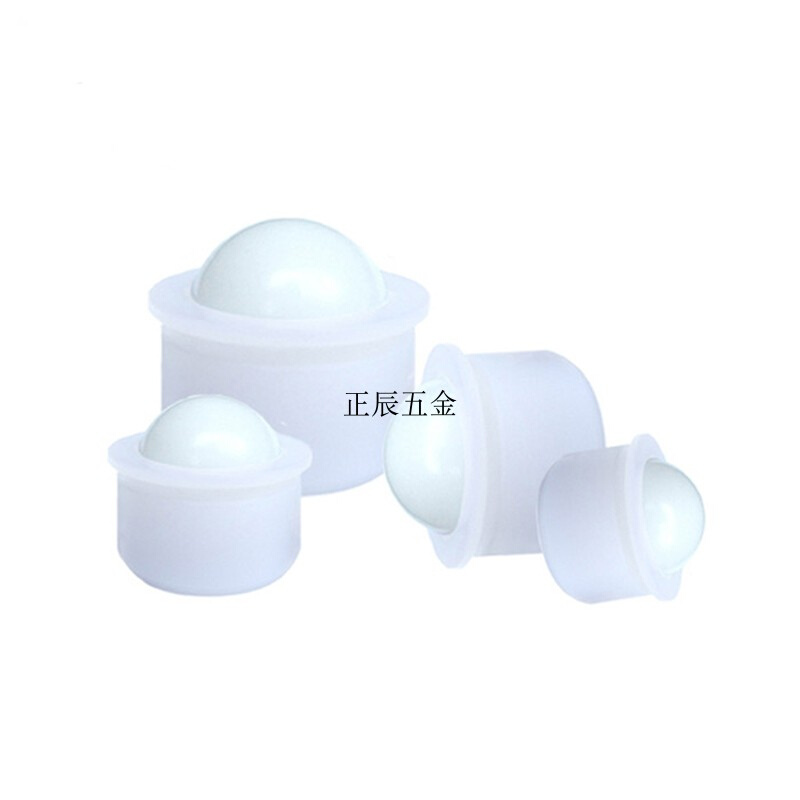 。压入式BCHJJ7/9/11/13/15/20/24POM树脂型钢珠滚轮万向轮聚缩醛