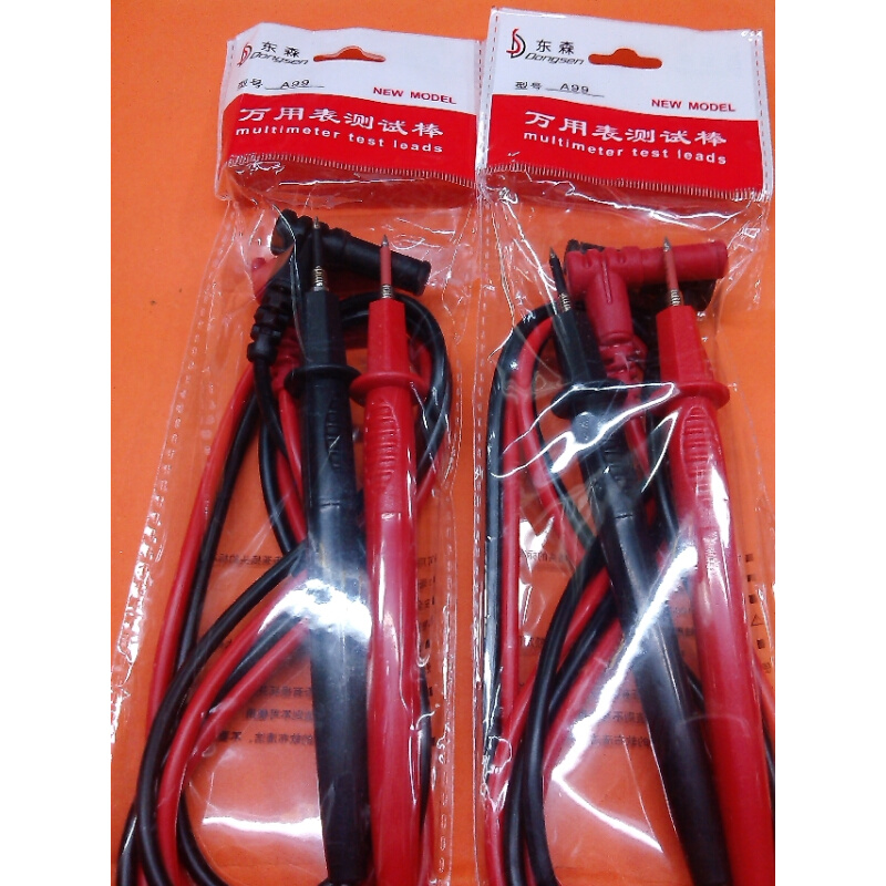 。青岛表棒东森特软A99型高级万用表表笔 数字万用表表线满10送1