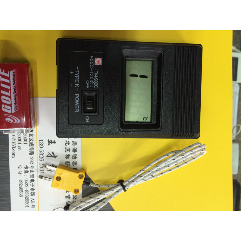 。包邮青岛直销 数字温度计，温度表，TM902C数字温度计-50-1300