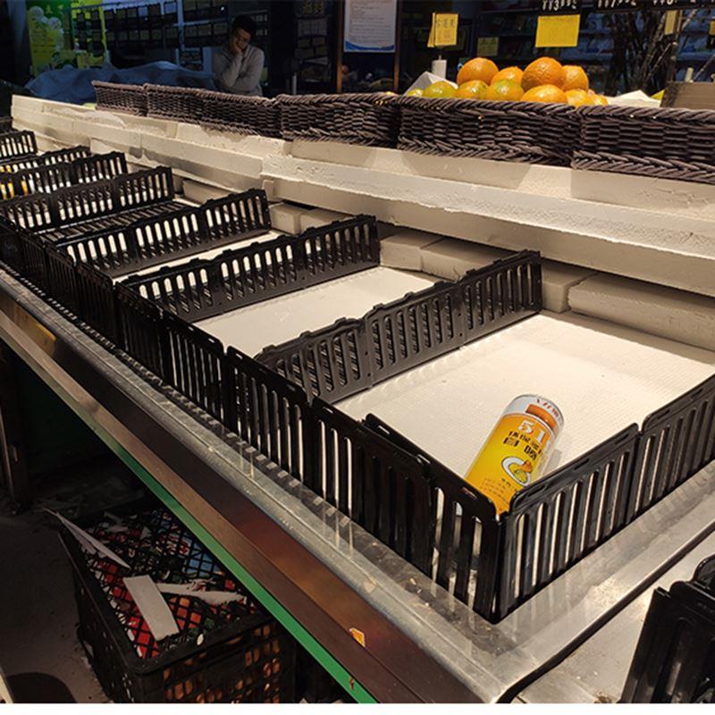 永辉款水果护栏 陈列道具 超市蔬菜推头围栏果蔬隔板挡片挡板货架