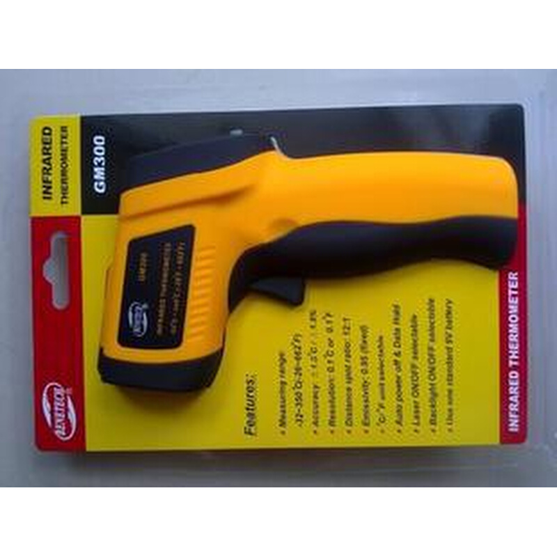 。GM300标智工业测温表-50--450℃红外线测温仪测温枪 秒杀回笼资