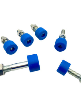 。蓝色头部带聚氨酯止动螺栓内六角螺丝聚氨酯UNAHH/M3/4/5/6/8/1