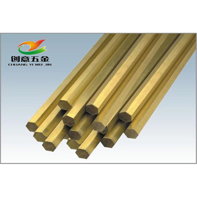 。现货H59六角黄铜棒对边 4.5 5.5 6.5 7 8 9 10-65MM实心六角铜