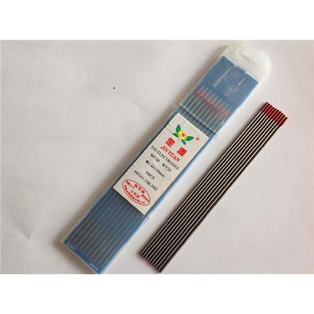 正品金源氩弧焊针钨针 钨极 钨棒 焊针WT20钍钨1.6/2.0/2.4*150MM