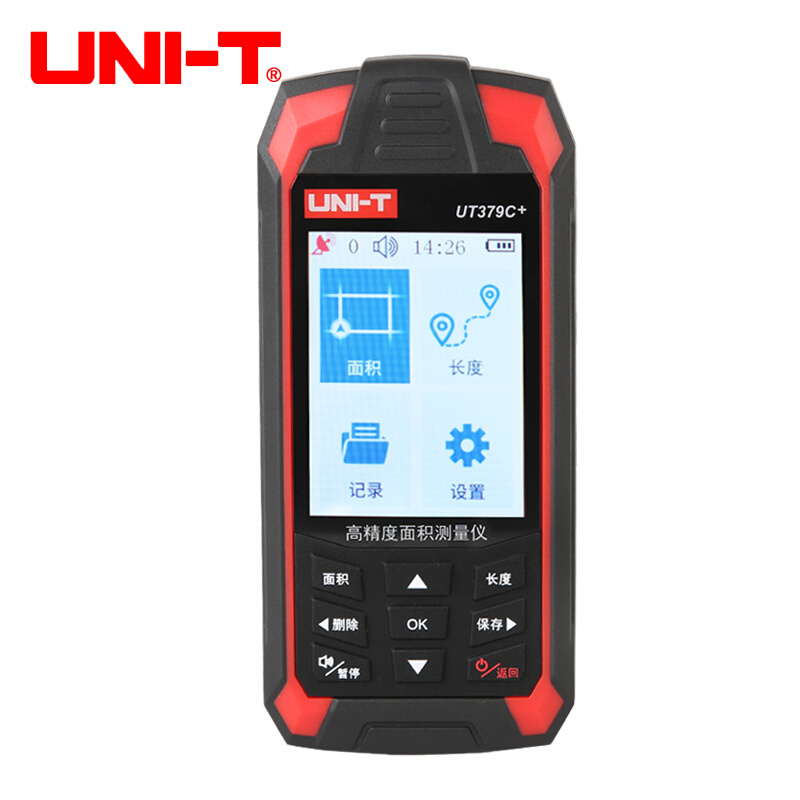 。优利德UT379C+高精度测亩仪手持GPS土地面积地亩测量仪车载量地