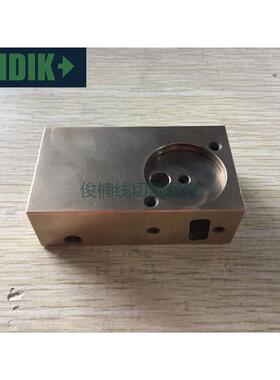 西部上机头铜座S312  74X42X24 西部机上机头铜座子