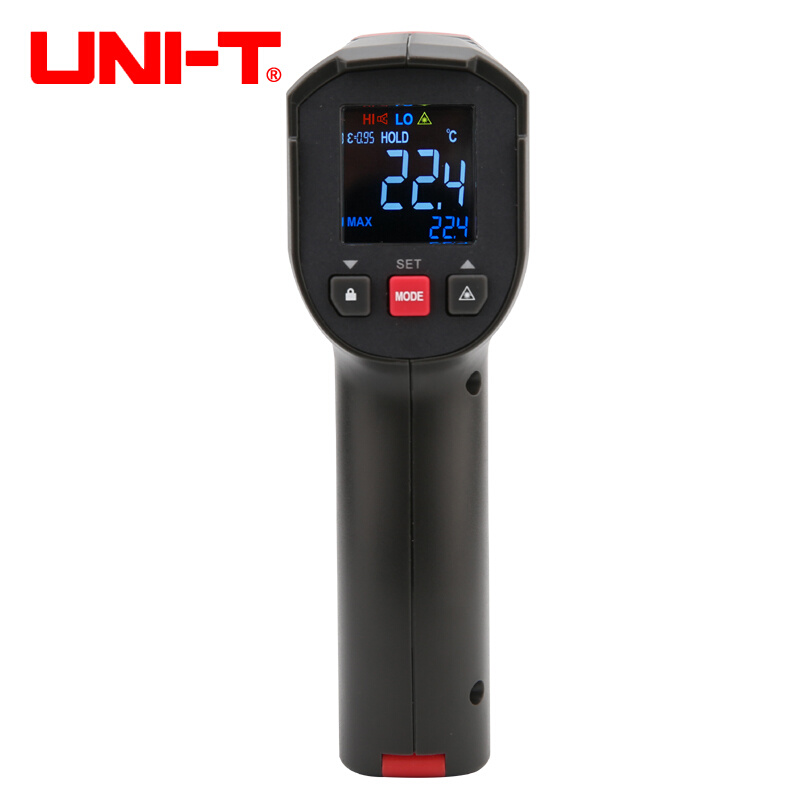 。优利德UT306C306S红外激光测温仪非接触测温枪空调电子自动温度