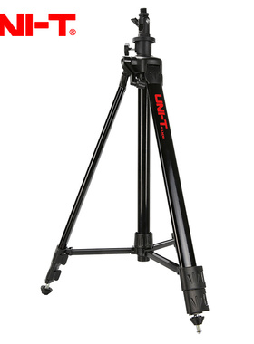 。优利德LM301/LM305水平仪三脚架带升降杆水平仪支架1.5米铝合金