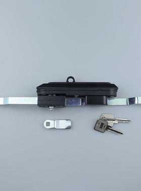 MS834-6带挂黑色连杆锁电柜防盗锁 网络柜柜门锁电力设施门锁