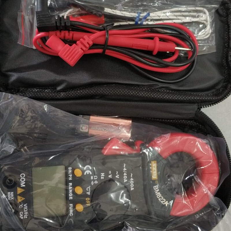 热销。青岛 滨江钳型万用表BM822A(测量温度电容频率)BM-822A