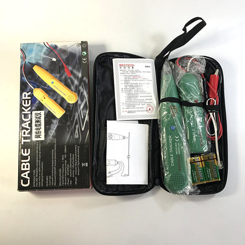 。MS6812华仪测线仪电话线电线通断测试断点追踪英文外贸包装线缆