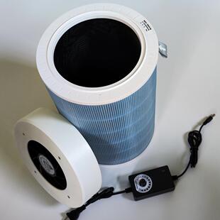 静音DIY手工大风量空气净化器车载家用室内除烟味甲醛