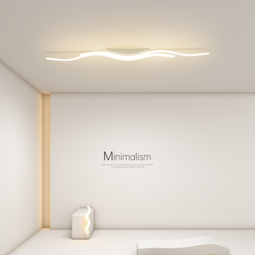 创意长条灯过道灯走廊灯led吸顶灯简约现代客厅灯卧室灯阳台灯具