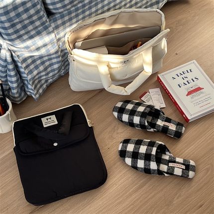 韩国新款te**um防震11/13/15寸ipad内胆包可爱手提笔记本电脑收纳