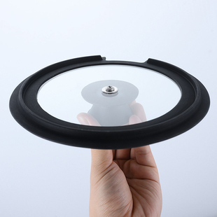 特福锅盖tefal锅盖硅胶盖子爱丽思iris玻璃盖配件缺口开口盖子