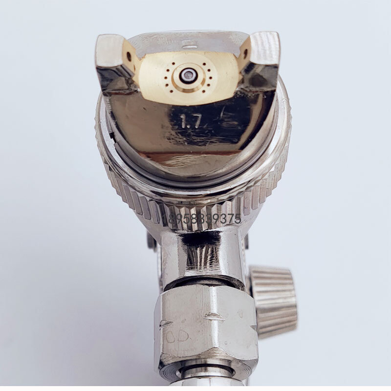 。ABST-17汽车喷漆枪不锈钢气动油漆喷枪下壶口径雾化喷壶车用喷