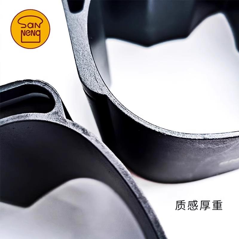 三能新年牛头吐司可爱动物低糖面包模具不沾粘家用烘焙模具200g图片