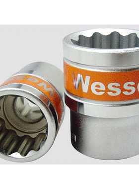 。29/30/32mm 威逊WESSER 六角/梅花(十二角)套筒1/2"DR 标