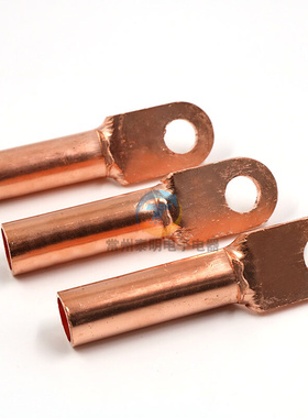 。凤凰接线铜鼻子DT150MM2平方电线线耳堵油铜接头接线端子国标紫