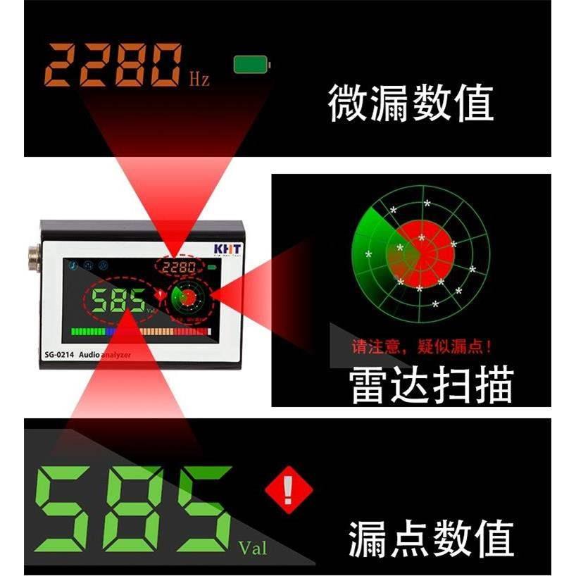 德国测漏水仪器高精度卫生间暗管墙体房屋地热地下测漏水点检测仪
