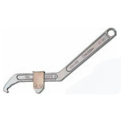 。HW165 95-165mm SUPER小霸王日本世霸 活动钩型 勾形月亮扳手