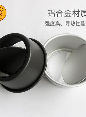 三能SN5232SN5293活底蛋糕模6寸8寸布丁模中空模阳极烘焙模具套装