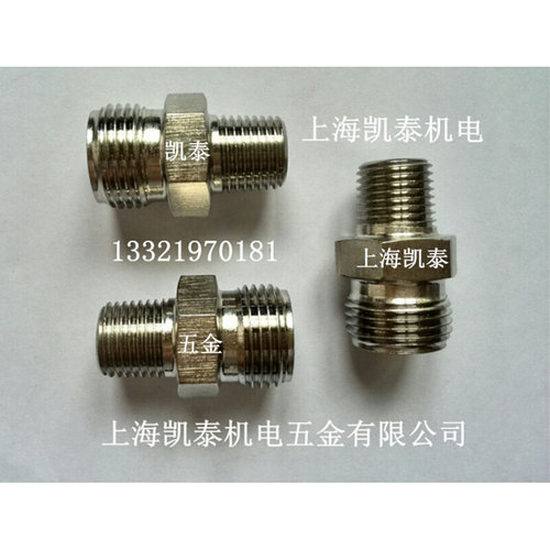。304不锈钢六角棒外丝接头M14X1.5 M16 M18 M20 M22 M24 M27X1.5