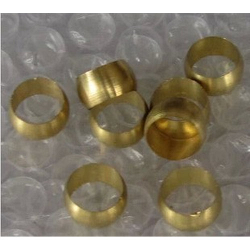 。黄铜卡圈 10mm 铜卡套 铜卡箍 铜油令头 卡圈 铜戒子