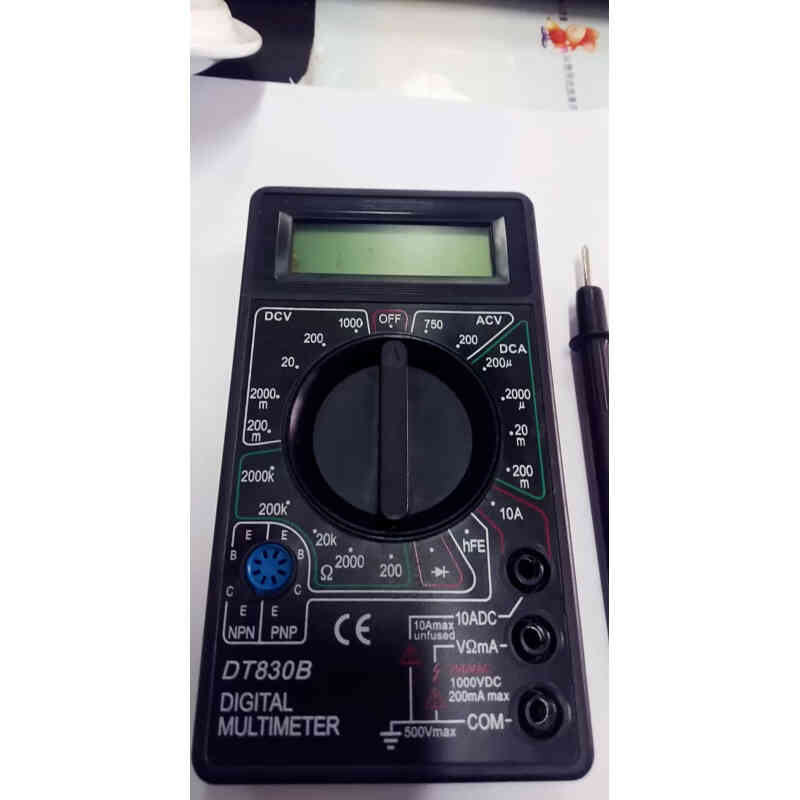 。已坏迷你型 数显万用表 DT-830B