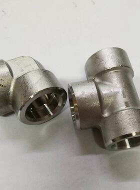 不锈钢承插焊弯头直角三通GB/T14383-1993插入焊高压液压管件接头