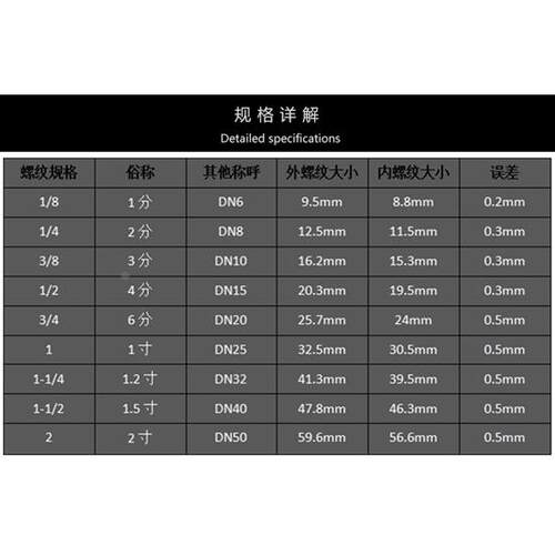 304不锈钢丝口弯头 内螺纹弯头 不锈钢90度丝扣弯头4分6分1寸2寸