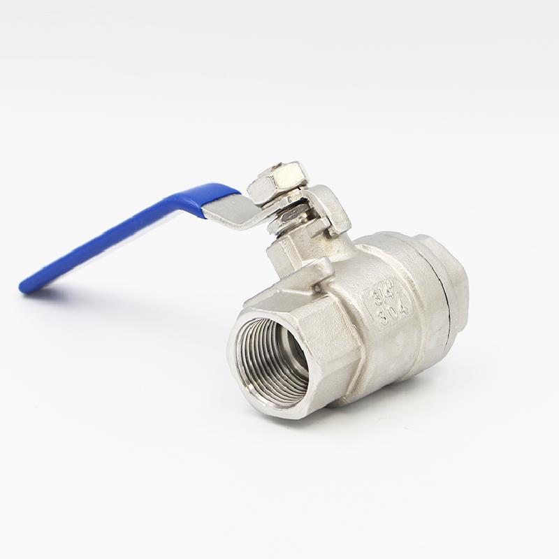 304不锈钢二片式球阀 两片式内丝球阀2PC阀门开关DN15/20/25/50