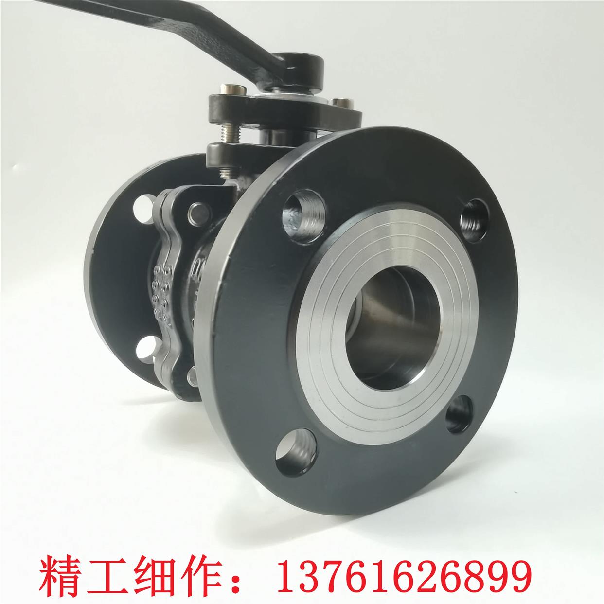 铸钢法兰球阀 Q41F-16C烤漆手动球阀 高温蒸汽导热油通径DN15-300