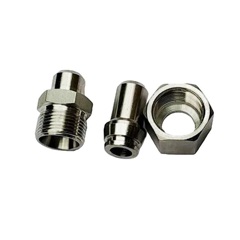 不锈钢锥密封焊接直通JB/T6383.1-1992 两端焊接式螺纹油管管接头