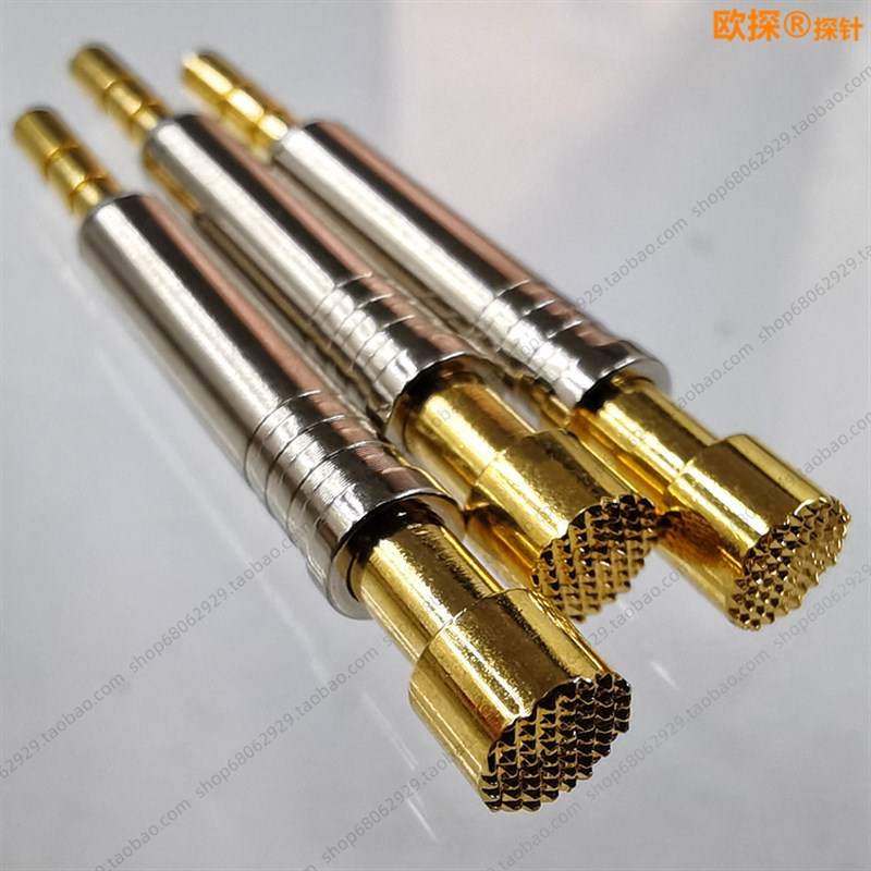 PH-6H(10L)52齿 探针 10MM高测试针 5MM三卡位卡槽卡环短行程探针