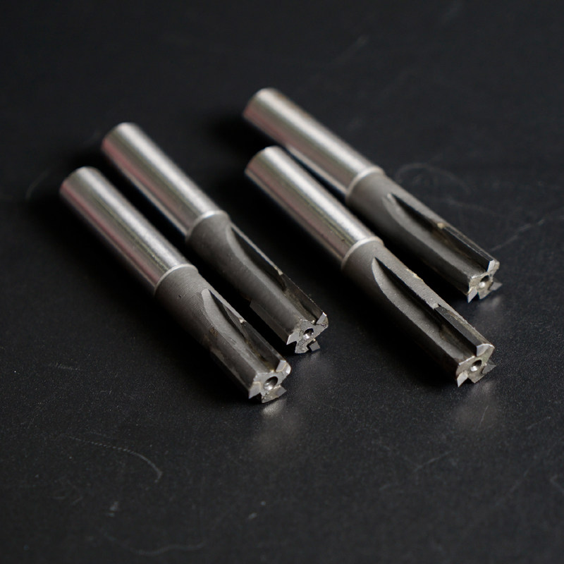 镶硬质合金直柄斜刃立铣刀焊接YG8钨钢直刃斜齿铣刀6 81012 16 20